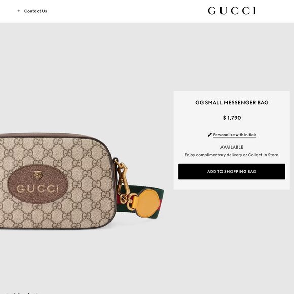 Gucci Neo Vintage GG Supreme Messenger Bag - Picture 16 of 16